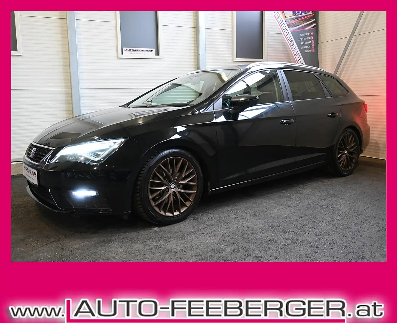 SEAT Leon ST Style 1,6 TDI DSG Start-Stopp ACC,Navi, LED Schwarz - 1