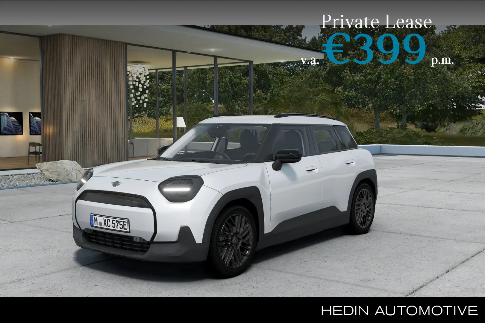 MINI Aceman Mini E Essential XS 42.5 kWh seaf Blanc - 1