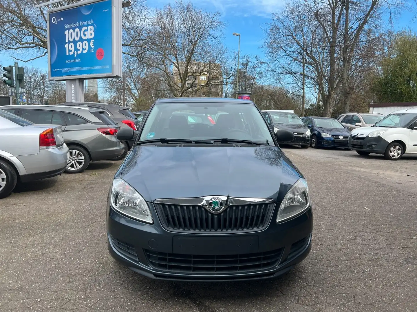 Skoda Fabia 1.2 Classic Klima-E Fenster-ABS-ASR-Airbag Grau - 2