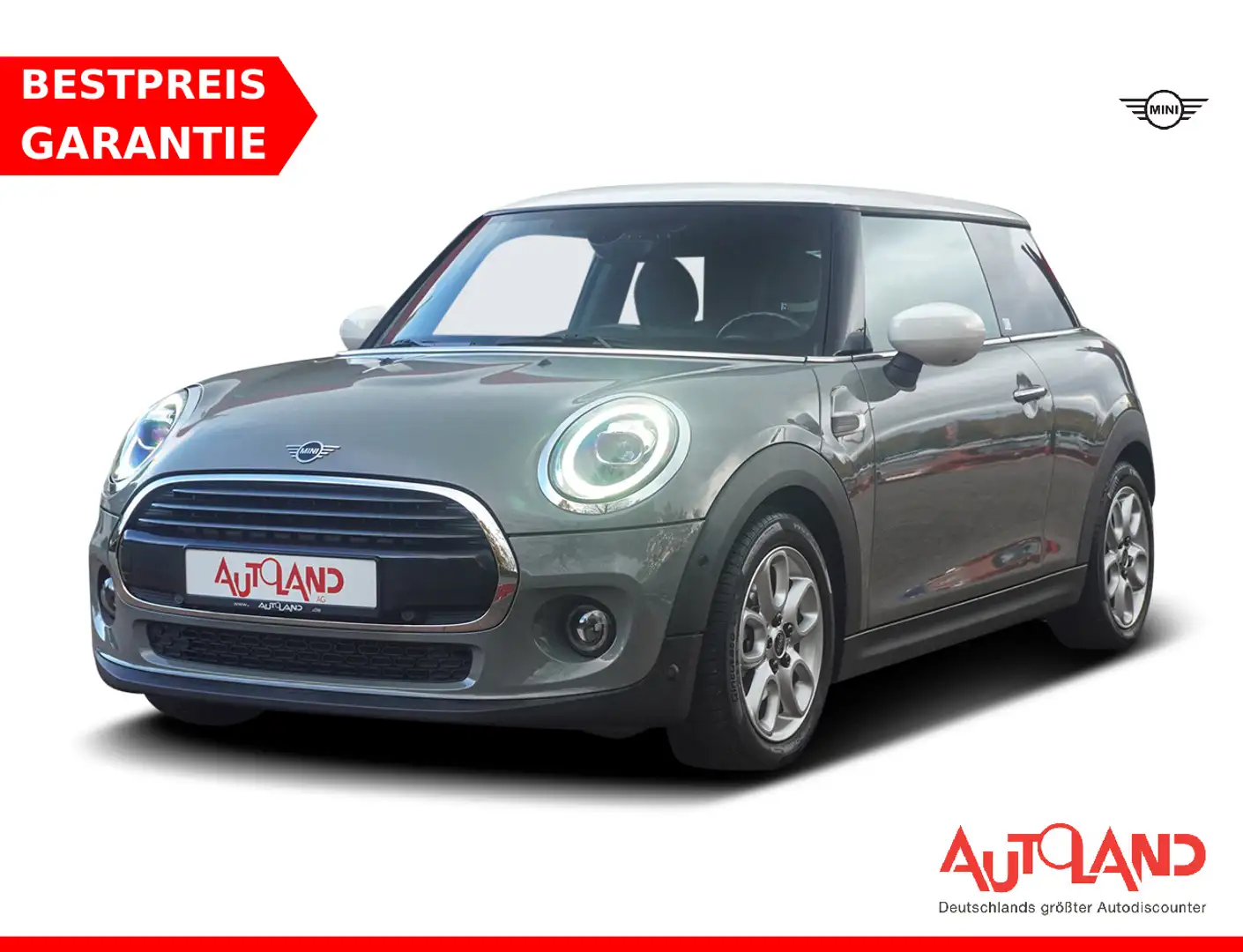 MINI Cooper Cooper 1.5 Aut. LED Navi Sitzheizung Klimaaut. Grau - 1