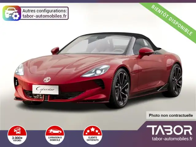 MG Cyberster 510ch 77kWh 4WD ACC Bose 360° 20p