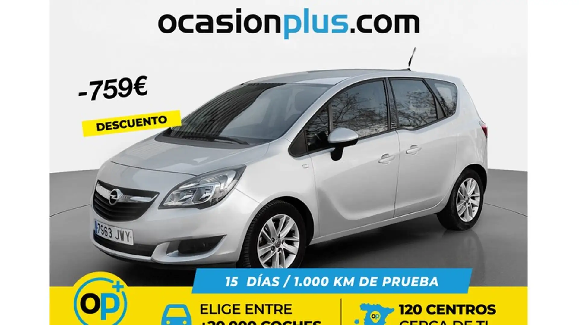 Opel Meriva 1.6CDTi S&S Ecoflex Selective Plateado - 1