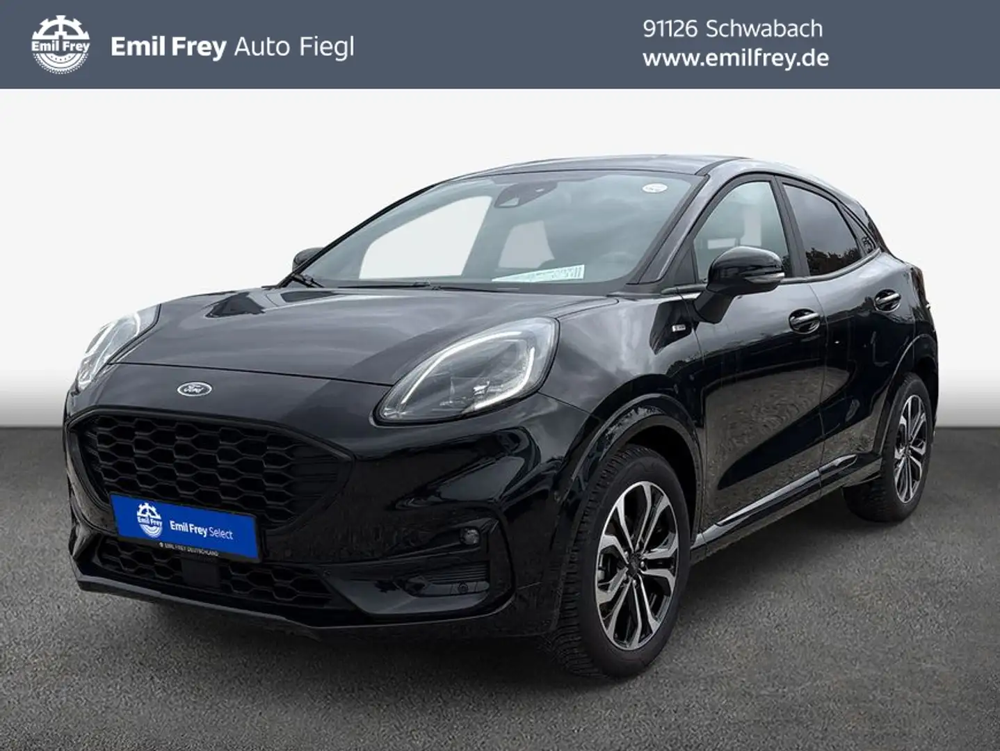 Ford Puma 1.0 EcoBoost Hybrid Aut. ST-LINE Noir - 1