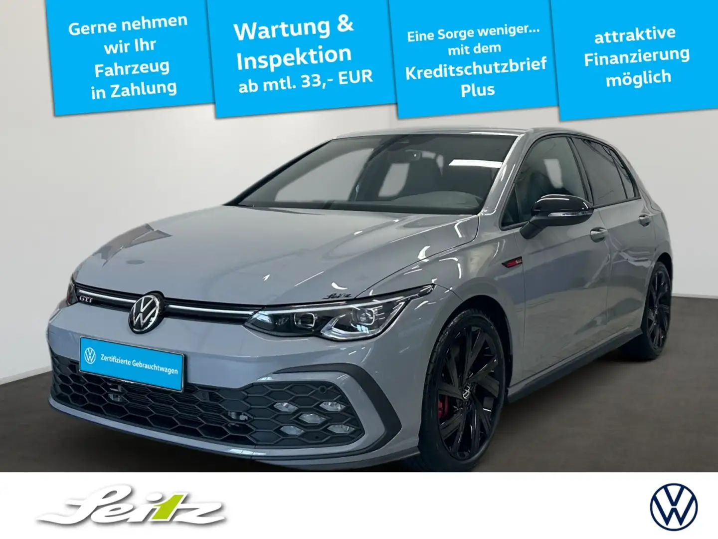 Volkswagen Golf VIII 2.0 TSI GTI *LED*STANDH*KAMERA* Grijs - 1