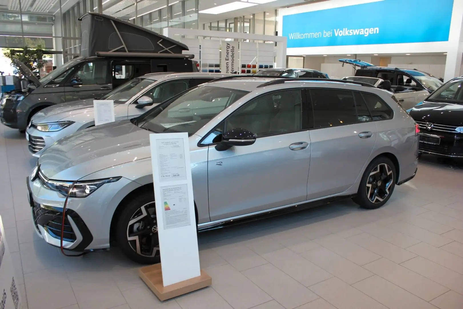Volkswagen Golf VIII Variant 2.0 TDI R-Line DSG Silber - 2