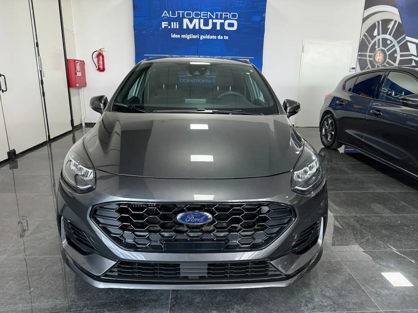 Ford Fiesta 1.0 ecoboost h ST-Line 125cv IVA ESPOSTA Gris - 2