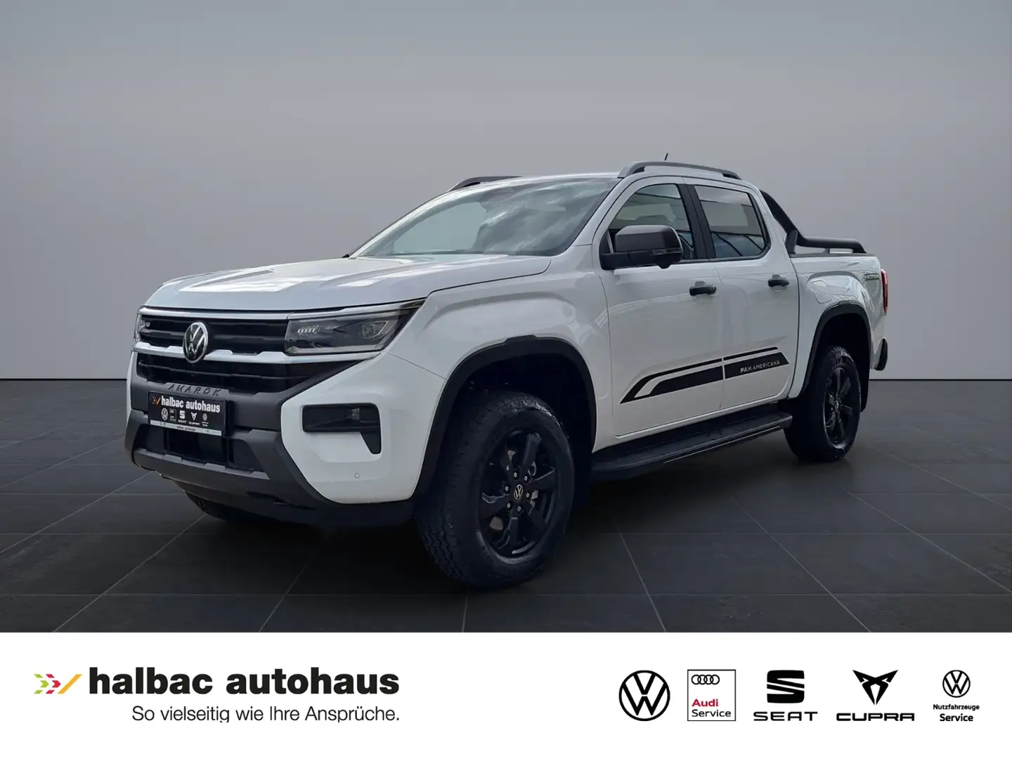 Volkswagen Amarok DC 3.0 TDI 4Mo PanAmericana+AHK+STANDHEIZ+MATRIX+ Bianco - 1