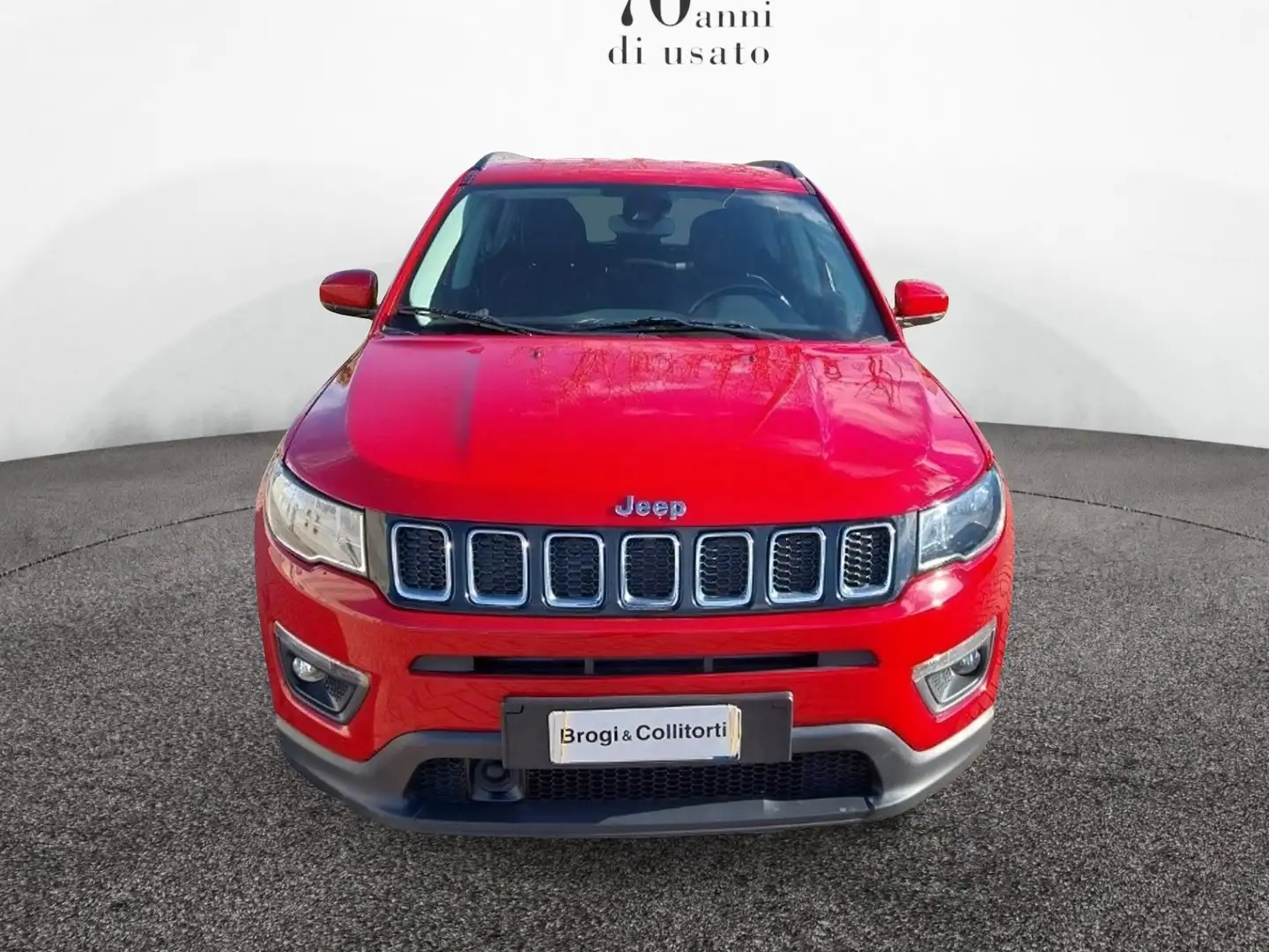 Jeep Compass 1.6 Multijet II 120cv Longitude 2WD my19 Rouge - 2