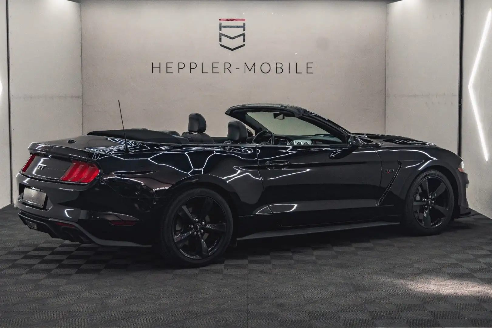 Ford Mustang GT 5,0 V8,Cabrio,ACC,Sitzkühl,Volldigital Negru - 1