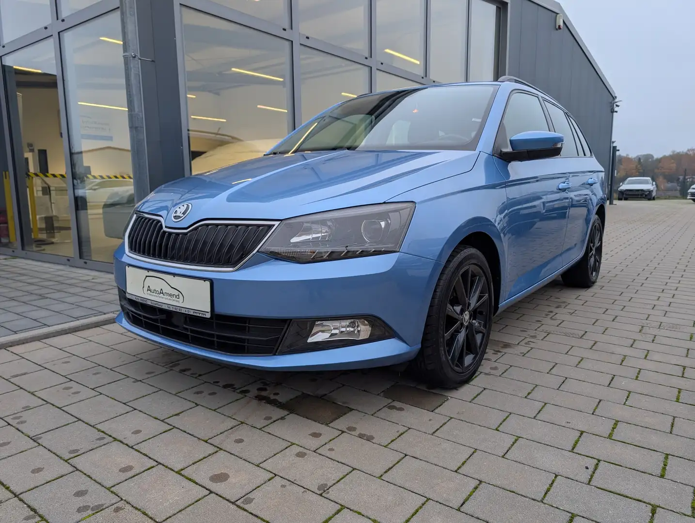 Skoda Fabia Combi Style 1.2 TSI AHK SHZ PDC Sunset Dachreling Blau - 1
