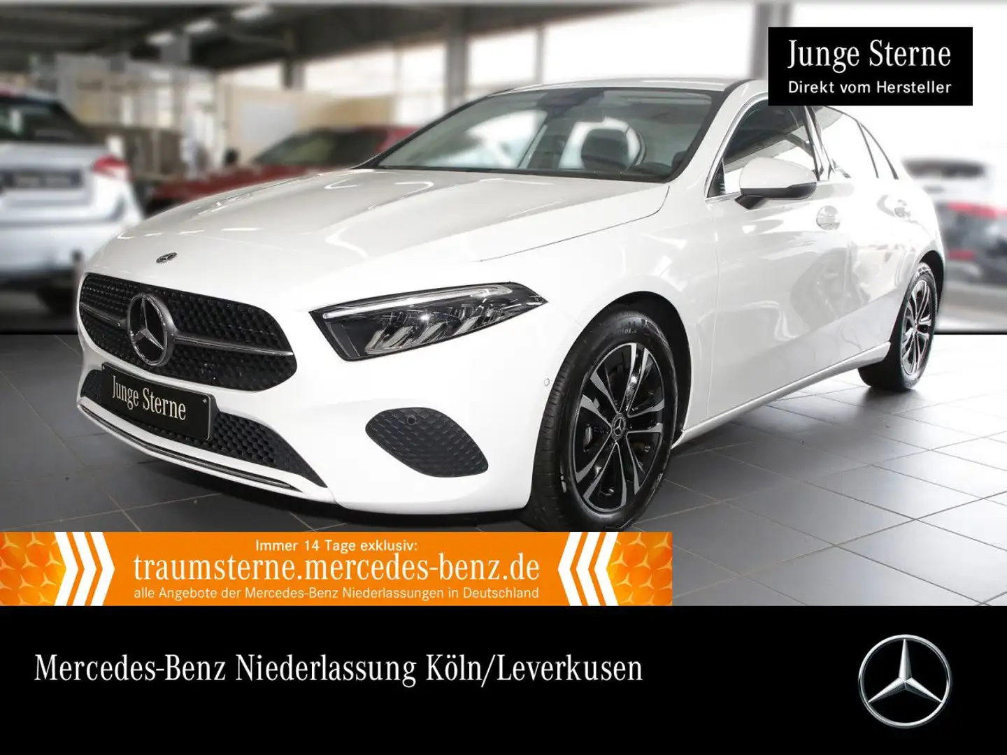 Mercedes-Benz A 200 PROGRESSIVE+LED+KAMERA+TOTW+7G Weiß - 1
