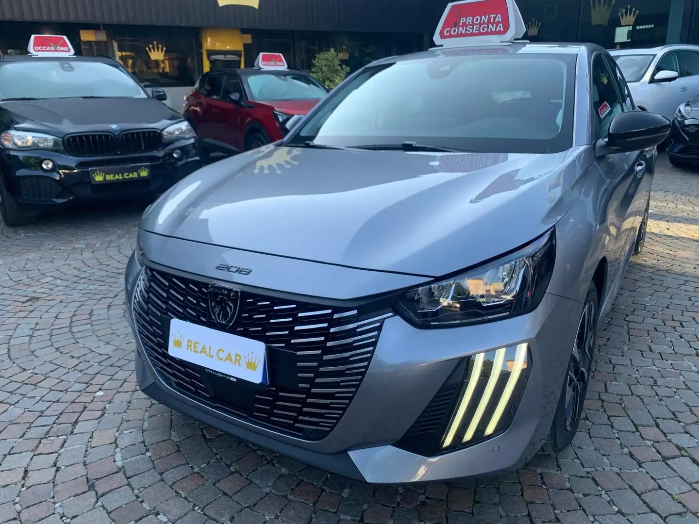 Peugeot 208 208 1.2 hybrid Allure 110cv e-dcs 6 Argent - 1