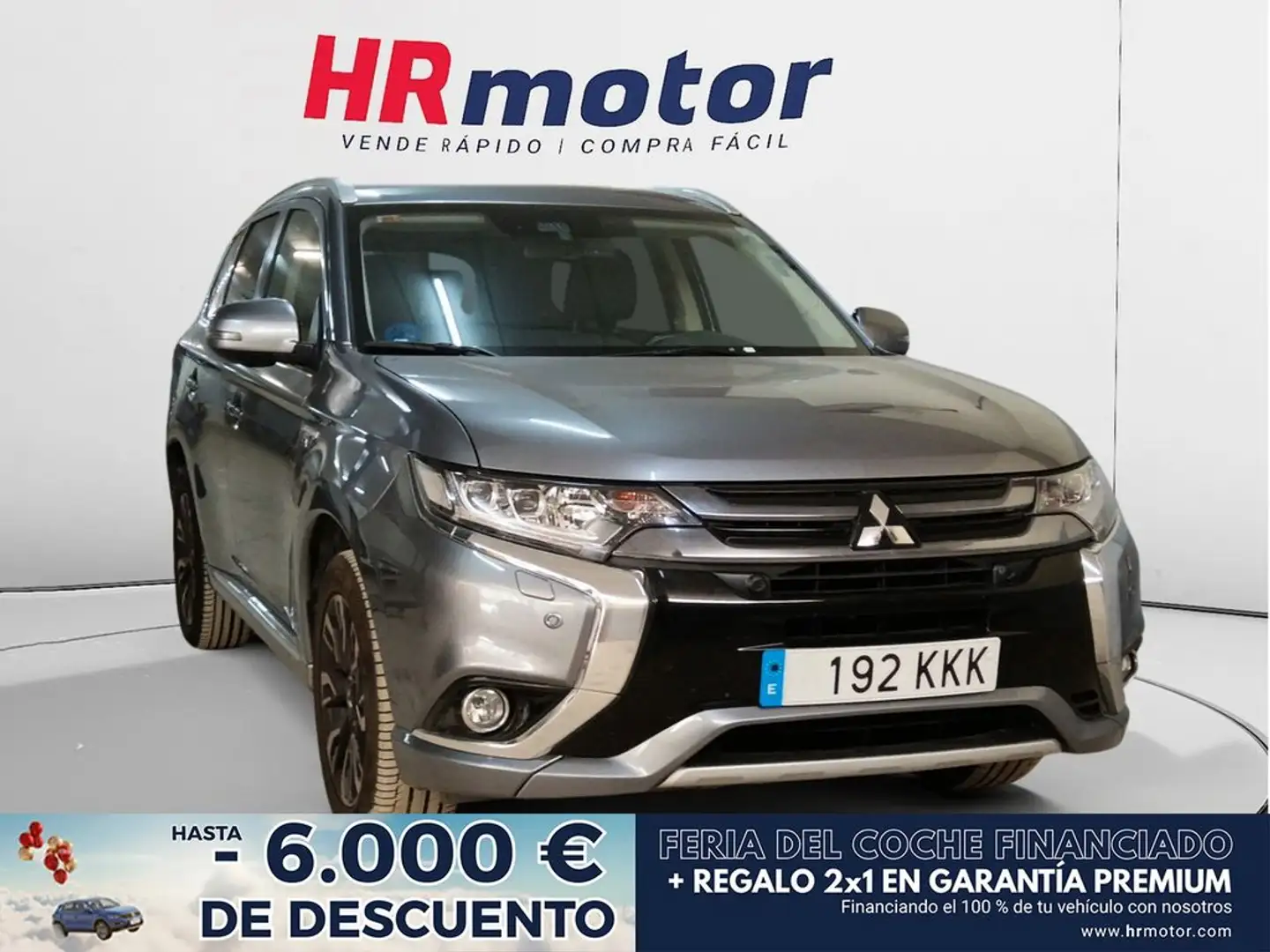 Mitsubishi Outlander PHEV Kaiteki 4WD Gris - 1