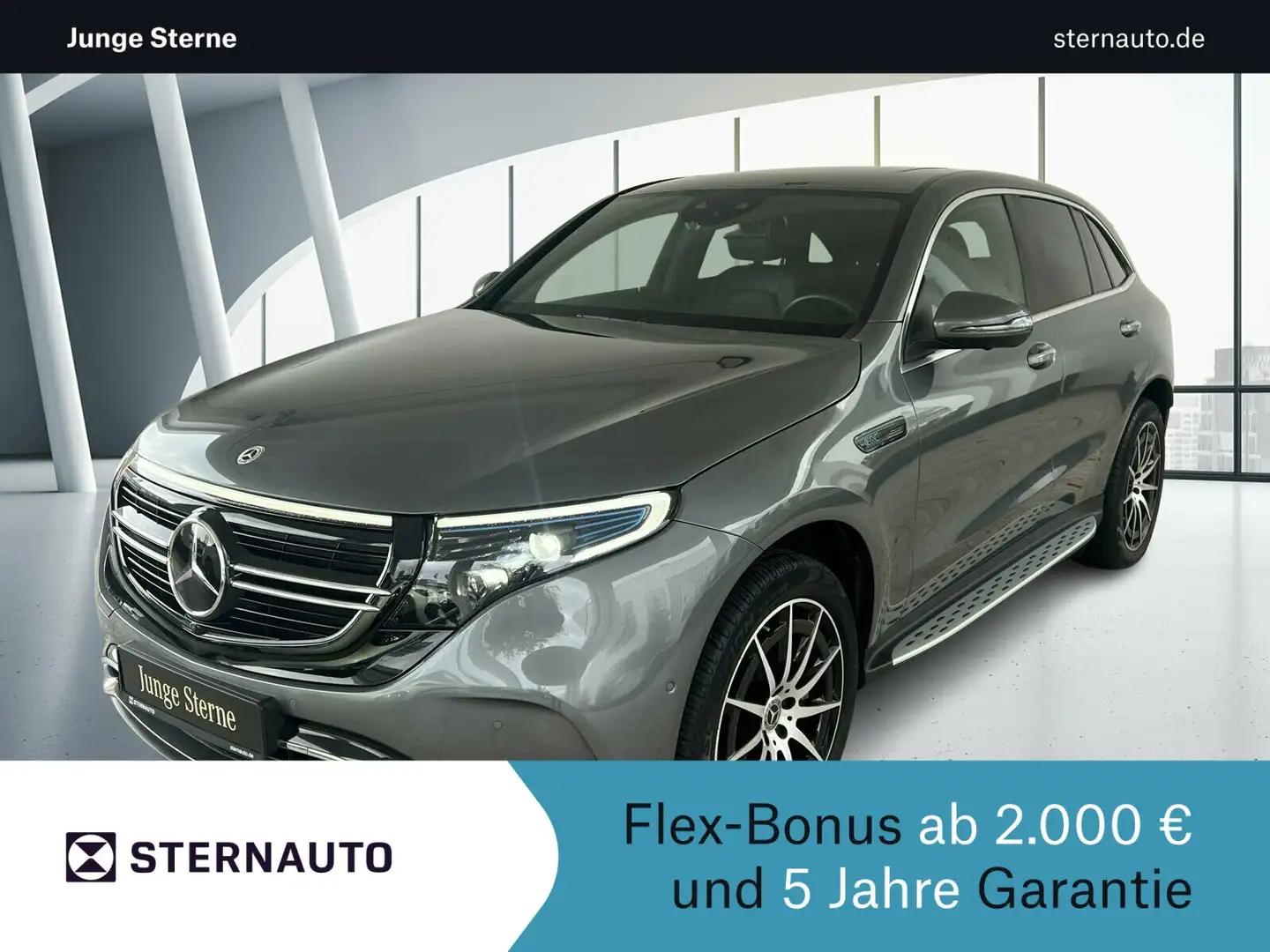 Mercedes-Benz EQC 400 EQC 400 4M AMG Line/Navi/SHD/Distronic/Multibeam Grigio - 1