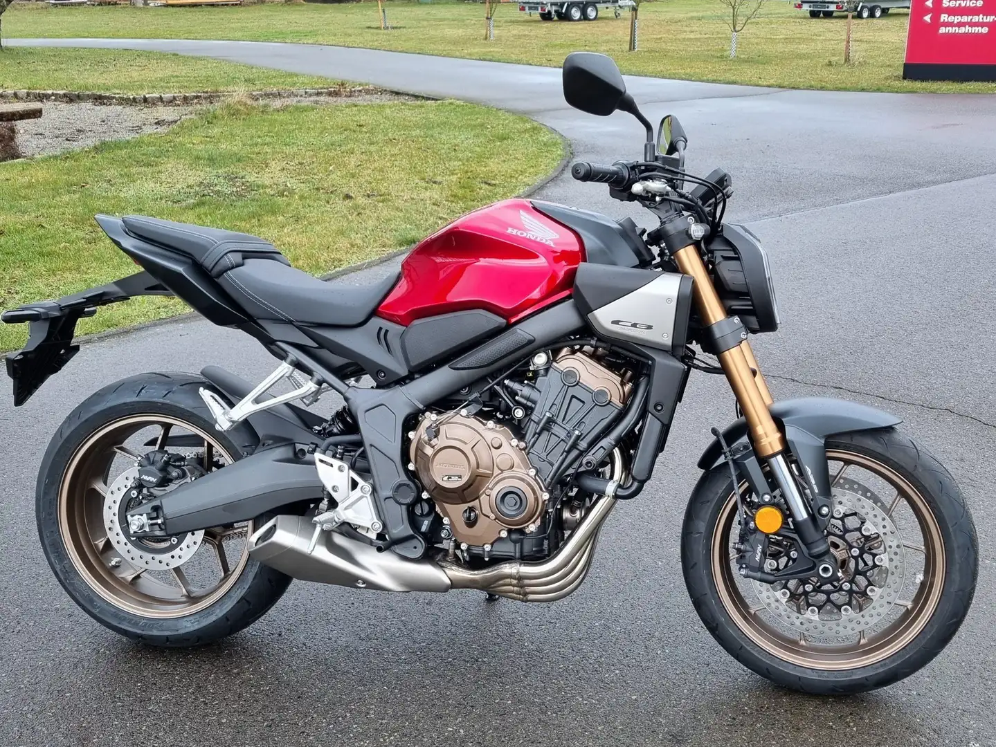 Honda CB 650 R  ABS  NEU Rouge - 1