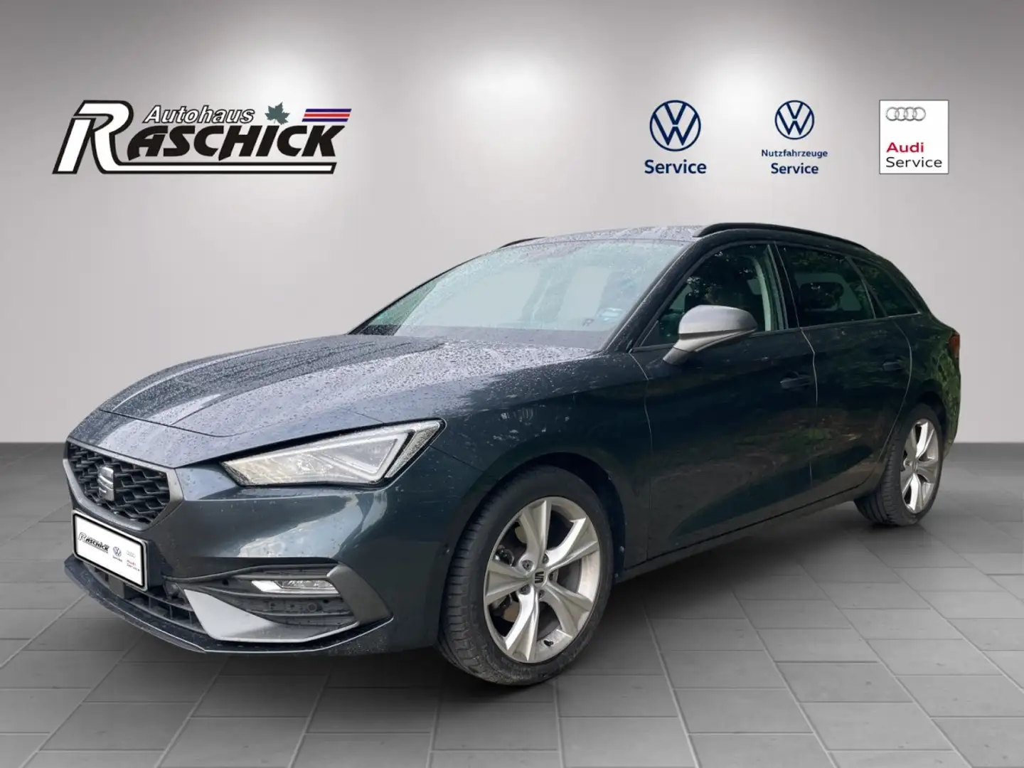 SEAT Leon Sportstourer FR 1.5 TSI Navi LED Kamera Klima Gris - 2
