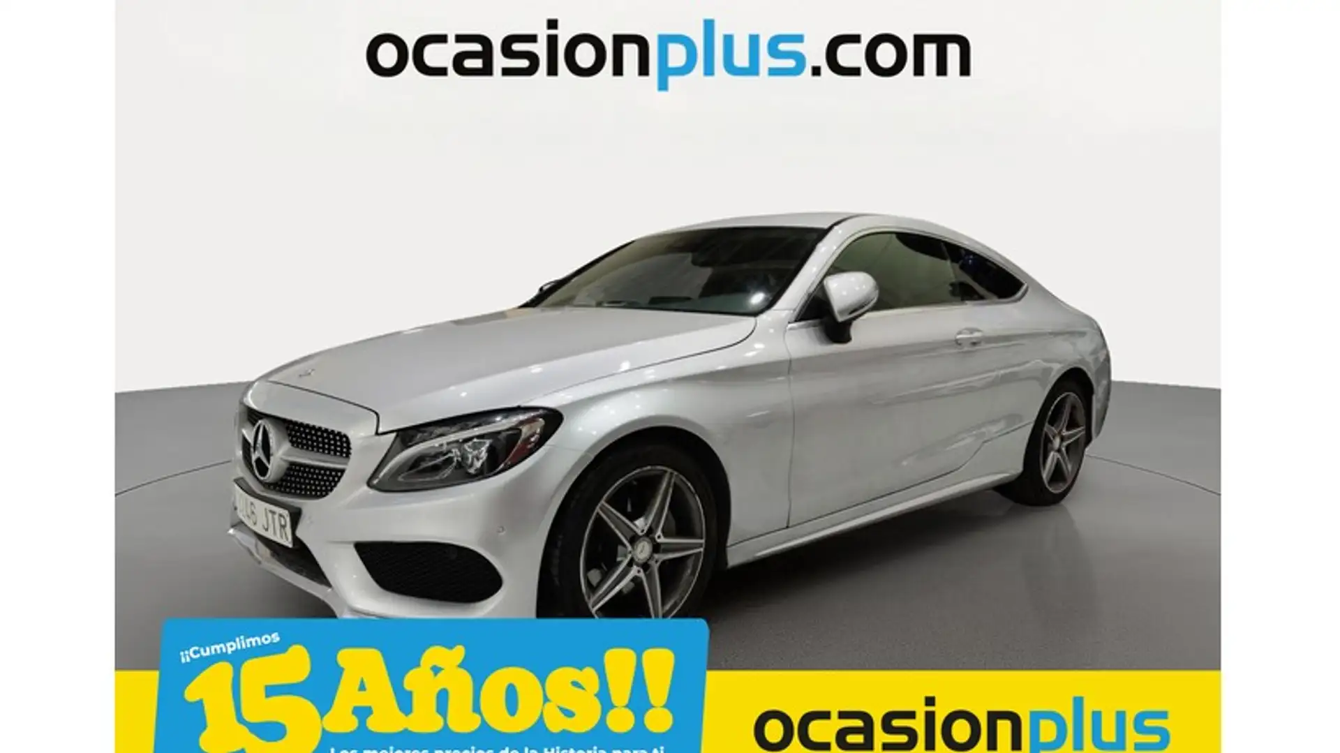 Mercedes-Benz C 220 Coupé 220d 9G-Tronic Zilver - 1