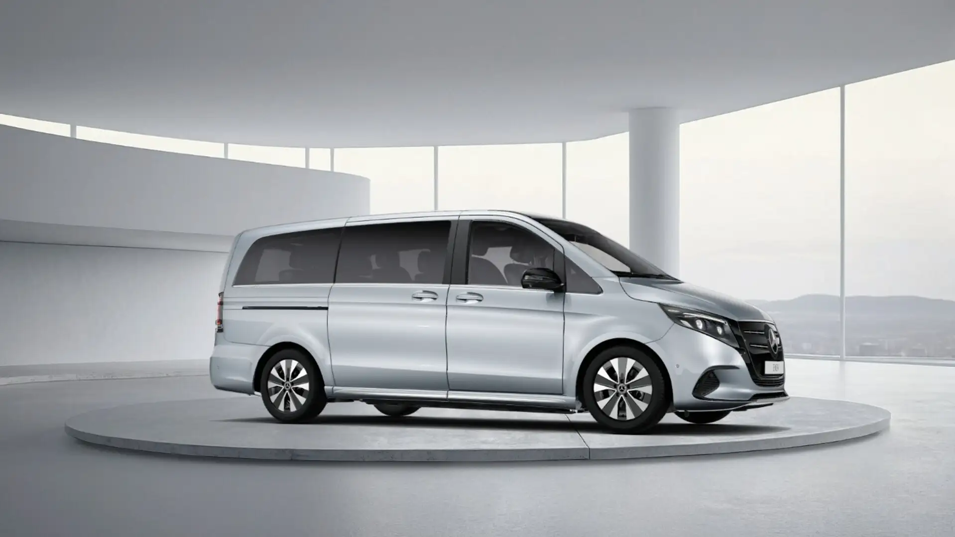 Mercedes-Benz EQV 300 AVANTGARDE Lang Navi,Rückfahrkamera,Klima Argent - 2