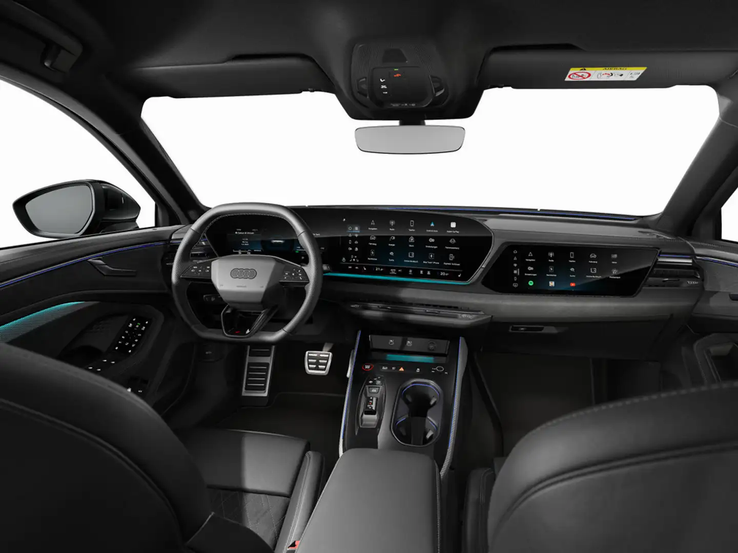 Audi A6 Avant TFSI qu. e-hybrid 2xS line/edition one/HuD/Matrix/AHK/Luftf./ Schwarz - 2