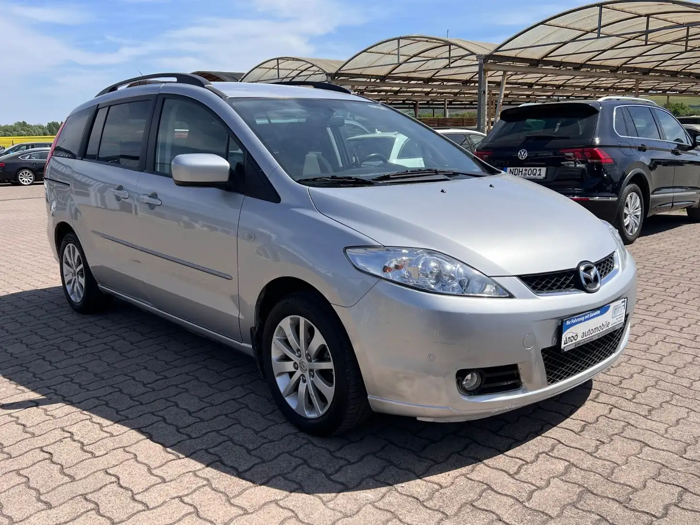 Mazda 5 Exclusive 7Sitzer Klima/PDC/Allwetter Stříbrná - 2