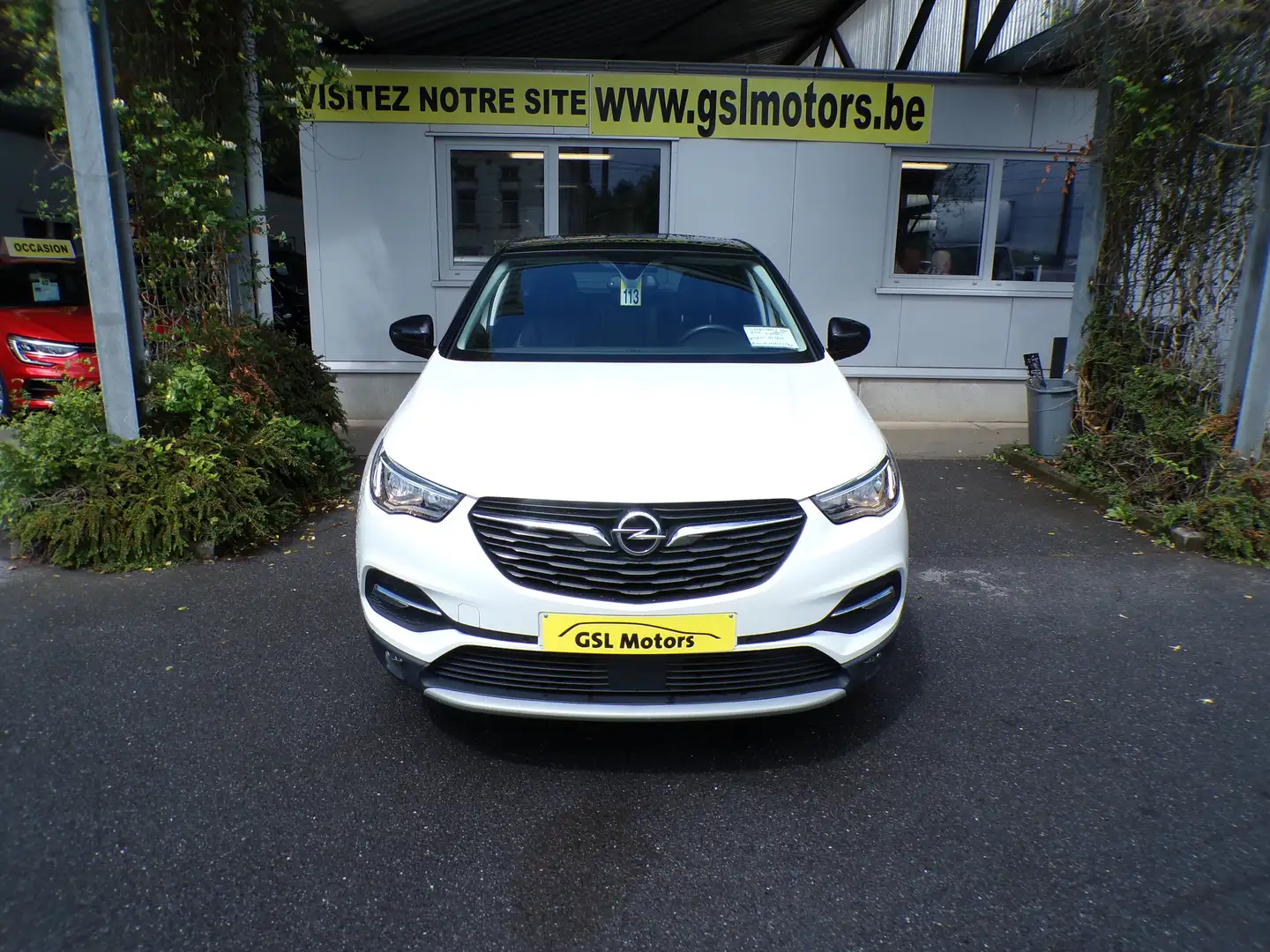 Opel Grandland X 1.5Turbo 131cv blanc02/19 Clim GPS Capteurs Cruise Alb - 2