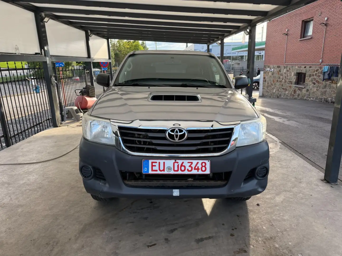 Toyota Hilux Extra Cab 4x4,Klima,Euro5 Silber - 2