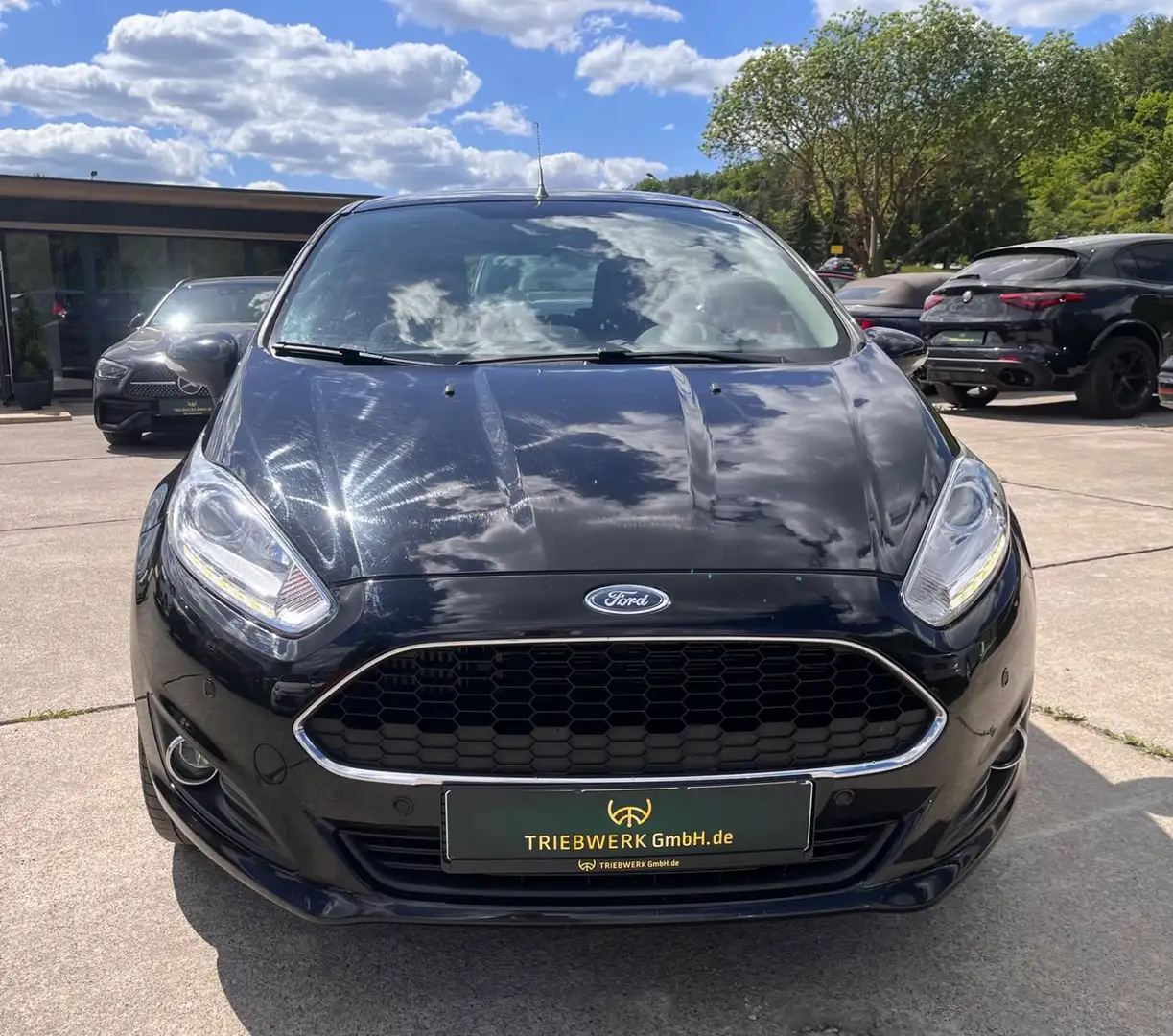 Ford Fiesta Automatik Celebration Navi Klima TÜV neu Nero - 2