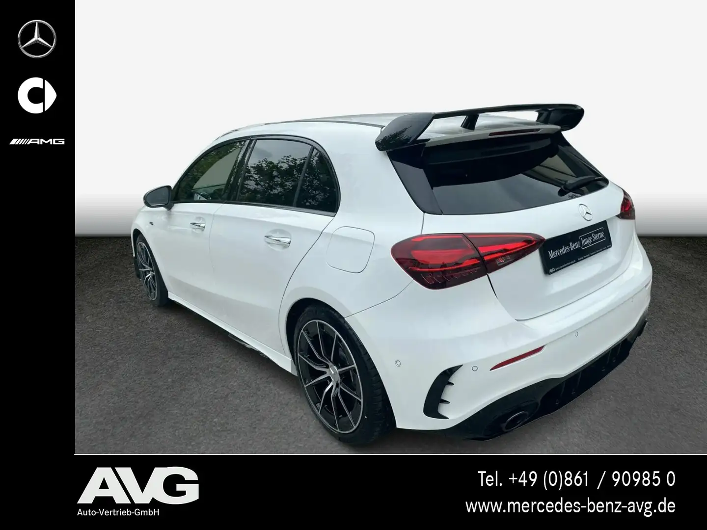 Mercedes-Benz A 35 AMG Mercedes A 35 4M AMG Aero-Dyn.P Night MBEAM-LED Weiß - 2