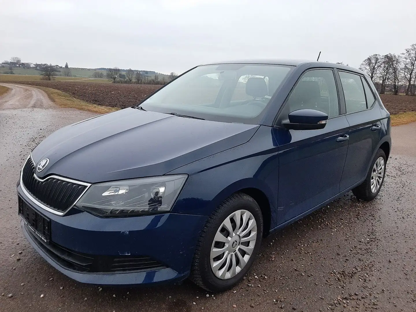Skoda Fabia 1.0 MPI Ambition Klima SHZ Blau - 1