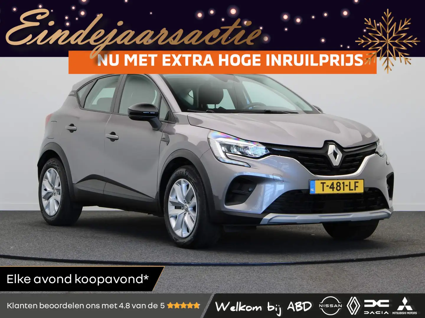 Renault Captur E-Tech Hybrid 145pk Zen | achteruitrijcamera | Cli Grijs - 1