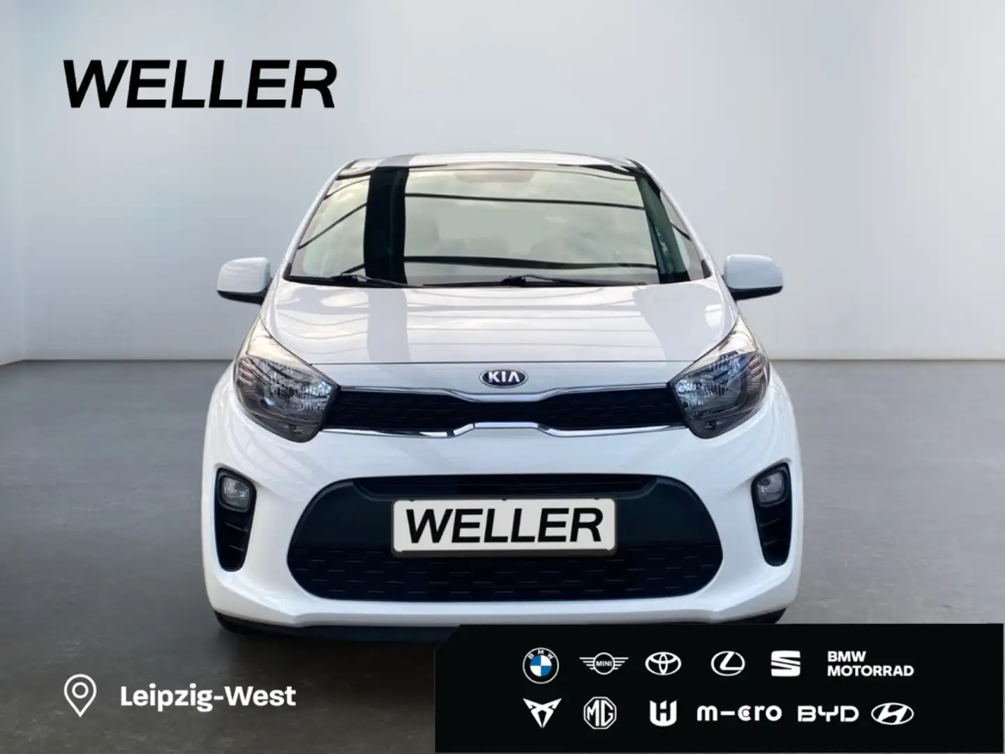 Kia Picanto 1.0 ISG Dream-Team Edition *SHZ*BT*Color* Weiß - 2