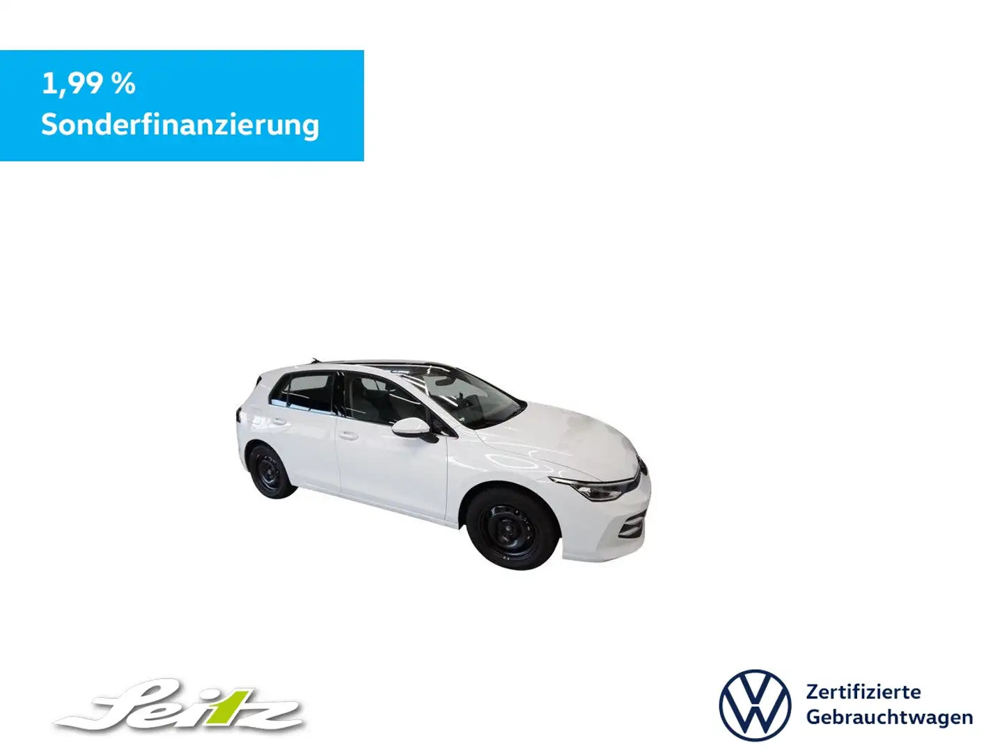 Volkswagen Golf VIII 1.5 TSI Style *HEAD-UP*LED*KAMERA*NAVI* Weiß - 1
