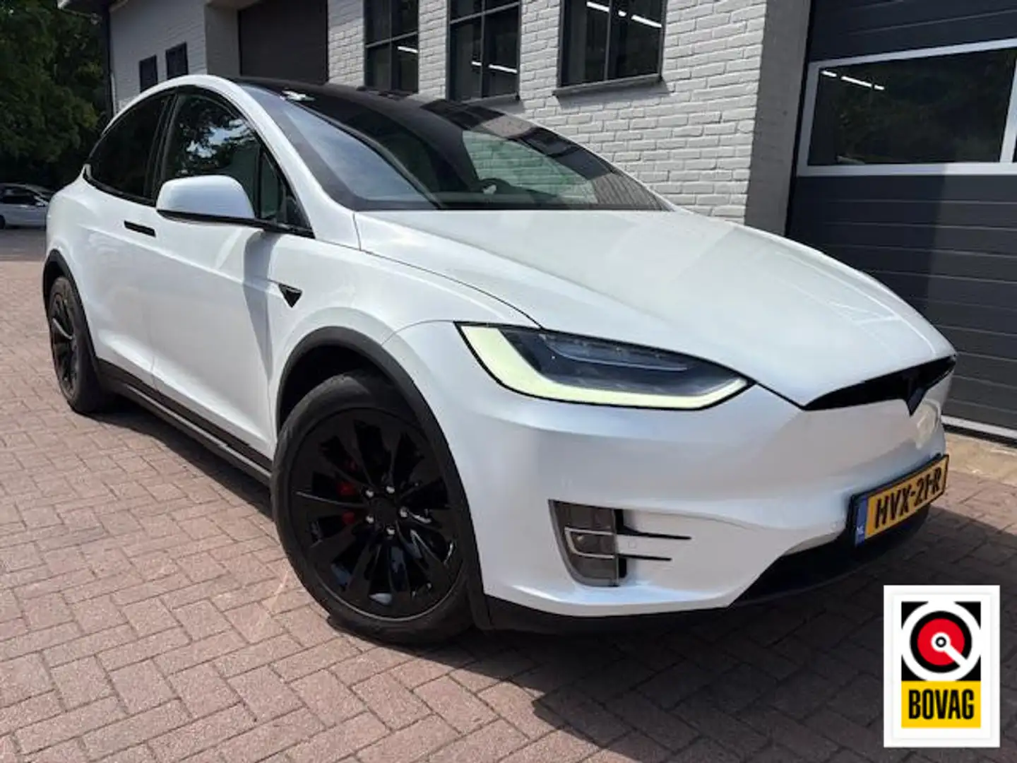 Tesla Model X Performance Ludicrous + / 814PK / Chrome delete / Blanco - 1