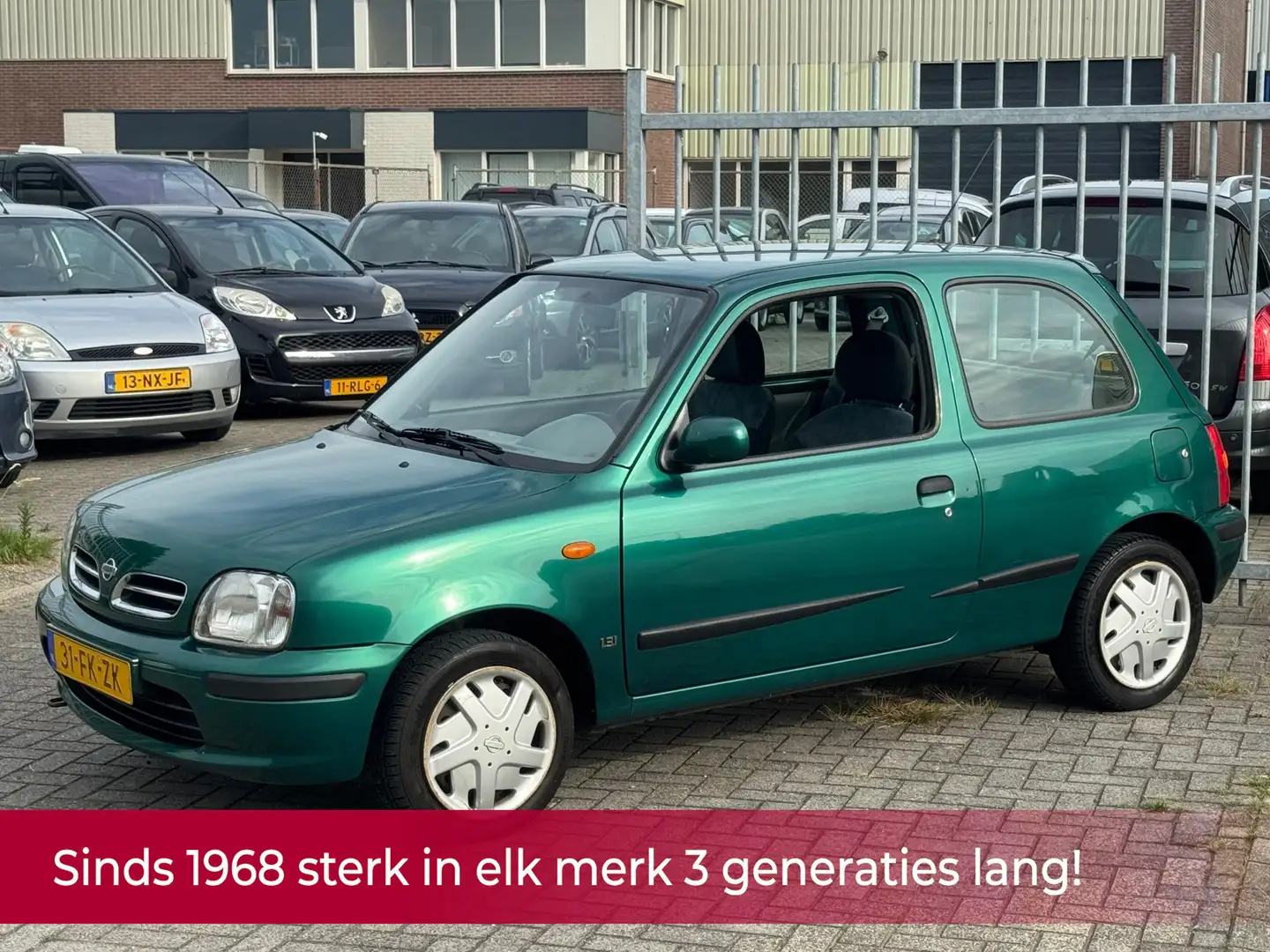 Nissan Micra 1.3 GX N-CVT AUTOMAAT! NL AUTO NAP! Airco l Elek p Verde - 1