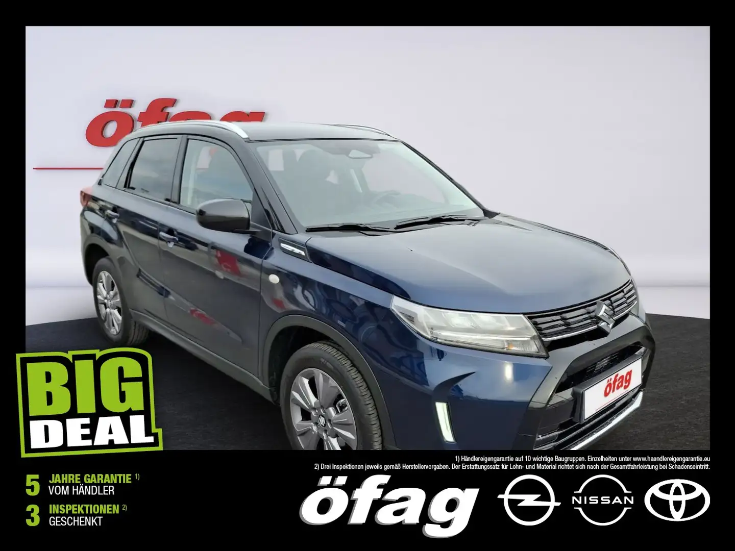 Suzuki Vitara 1.4 GL+ DITC Hybrid shine Lichtkomfort Blau - 1