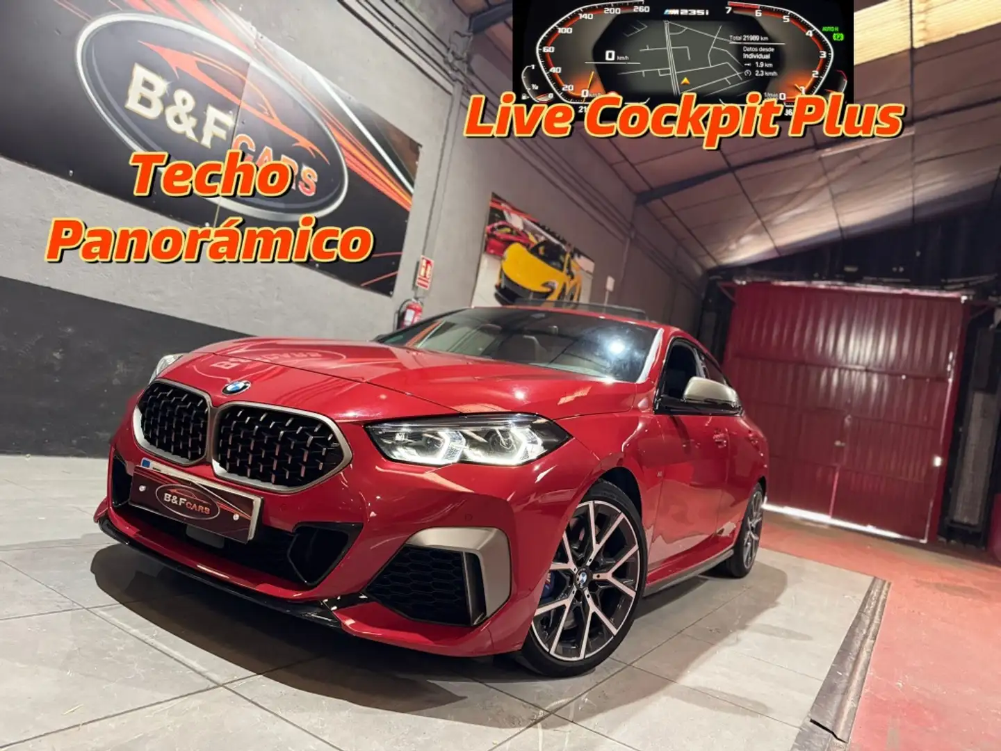 BMW 235 M235iA xDrive Gran Coupé M Sport Pro Rouge - 1