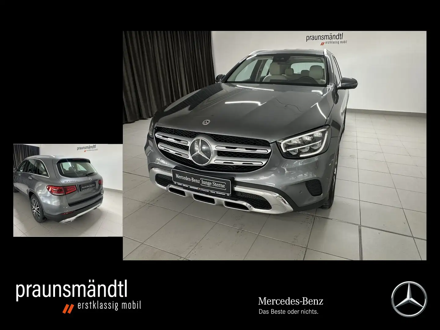 Mercedes-Benz GLC 300 de 4M Advanced AHK/Sound/Ambie/LED/eleHe Grau - 1