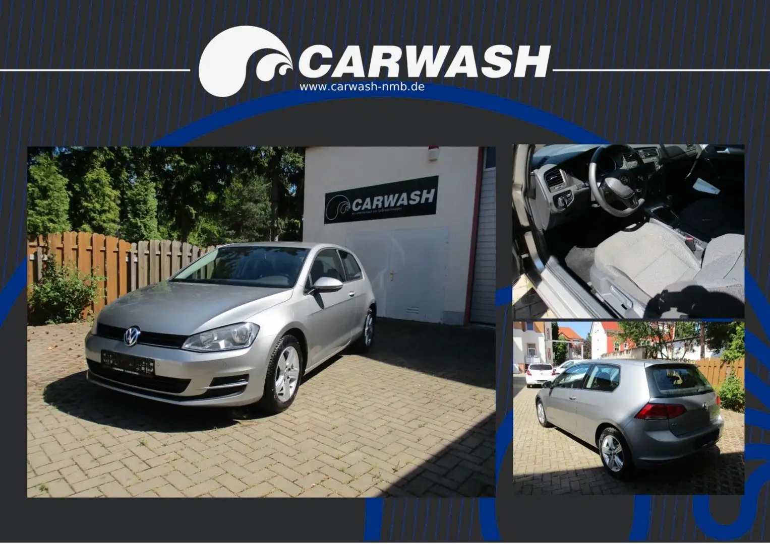 Volkswagen Golf VII Lim. Comfortline BMT / TÜV Neu Silber - 1