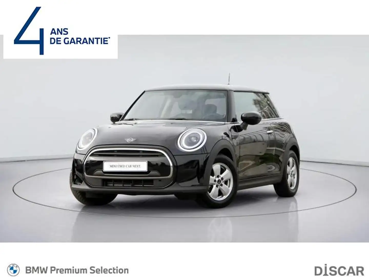 MINI One One 3 portes MINI ONE Hatch Noir - 1