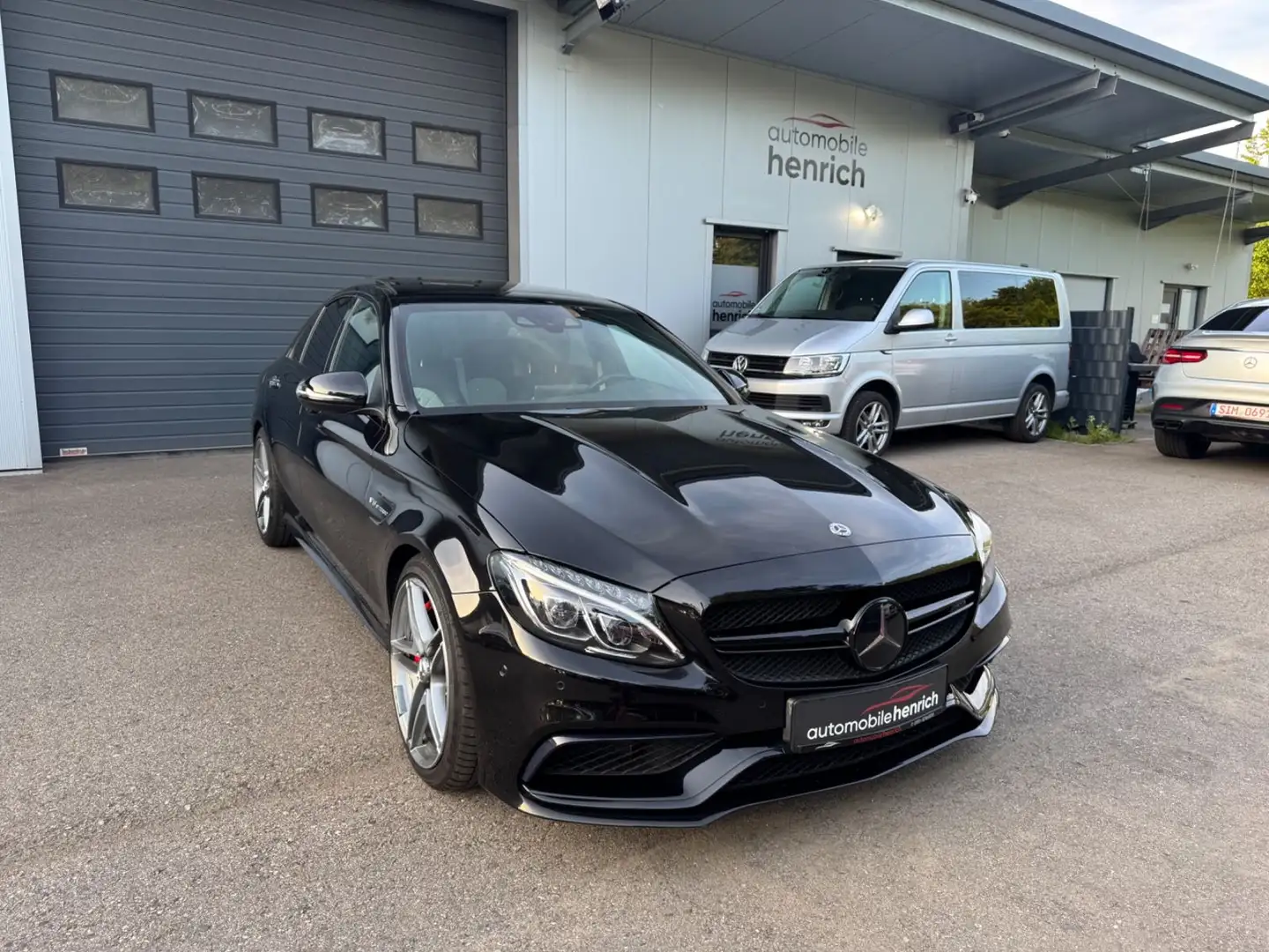 Mercedes-Benz C 63 AMG C 63 S AMG,Pano,Night,Carbon,HUD,Abgas, Schwarz - 1
