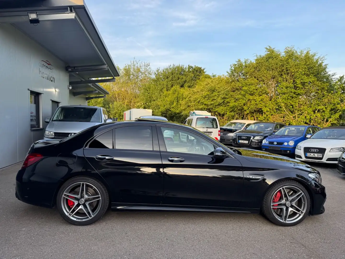 Mercedes-Benz C 63 AMG C 63 S AMG,Pano,Night,Carbon,HUD,Abgas, Schwarz - 2