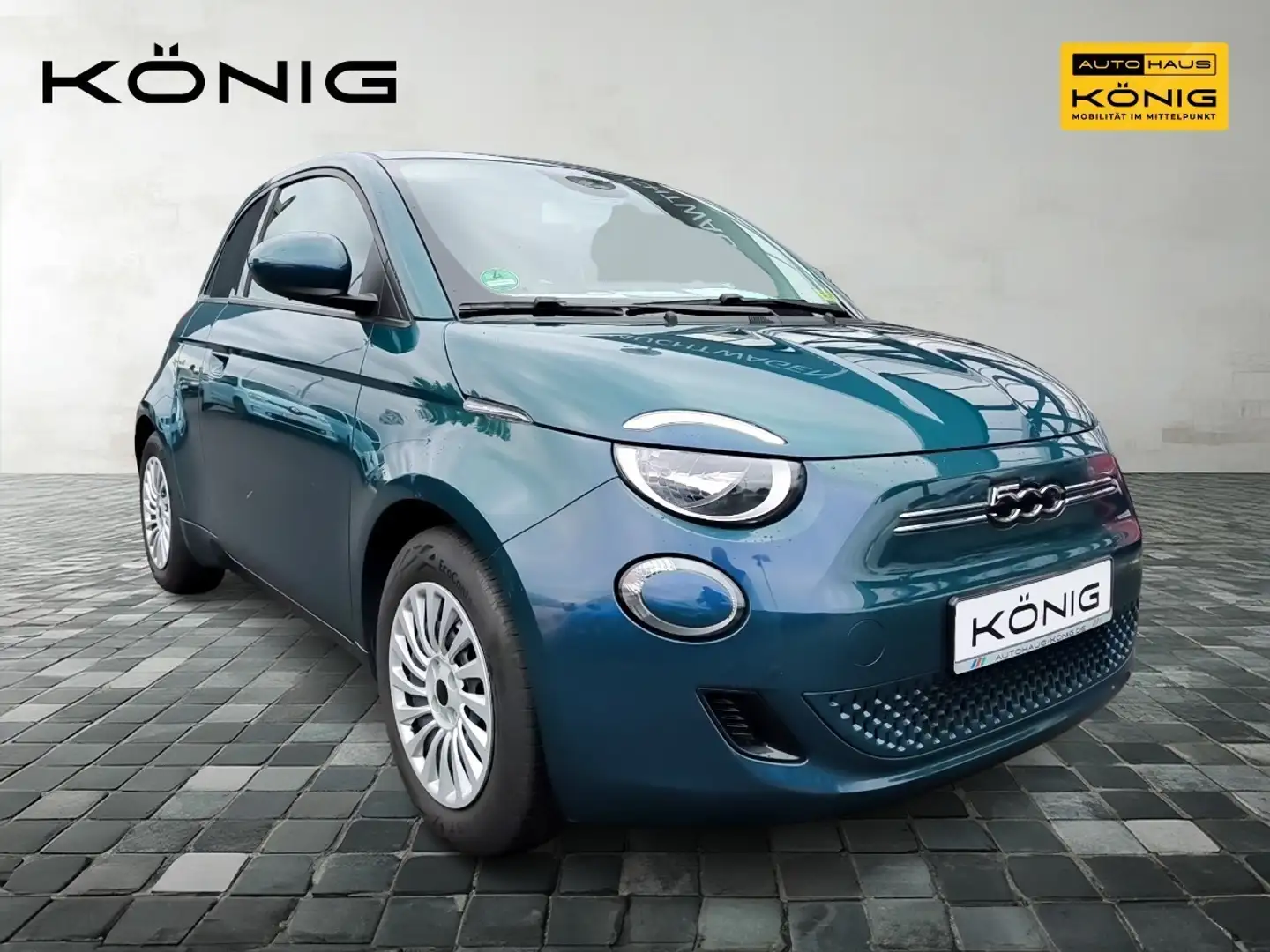 Fiat 500e 3+1 MY23 *KLIMA*CARPLAY*CCS(85kw/DC) Grün - 2