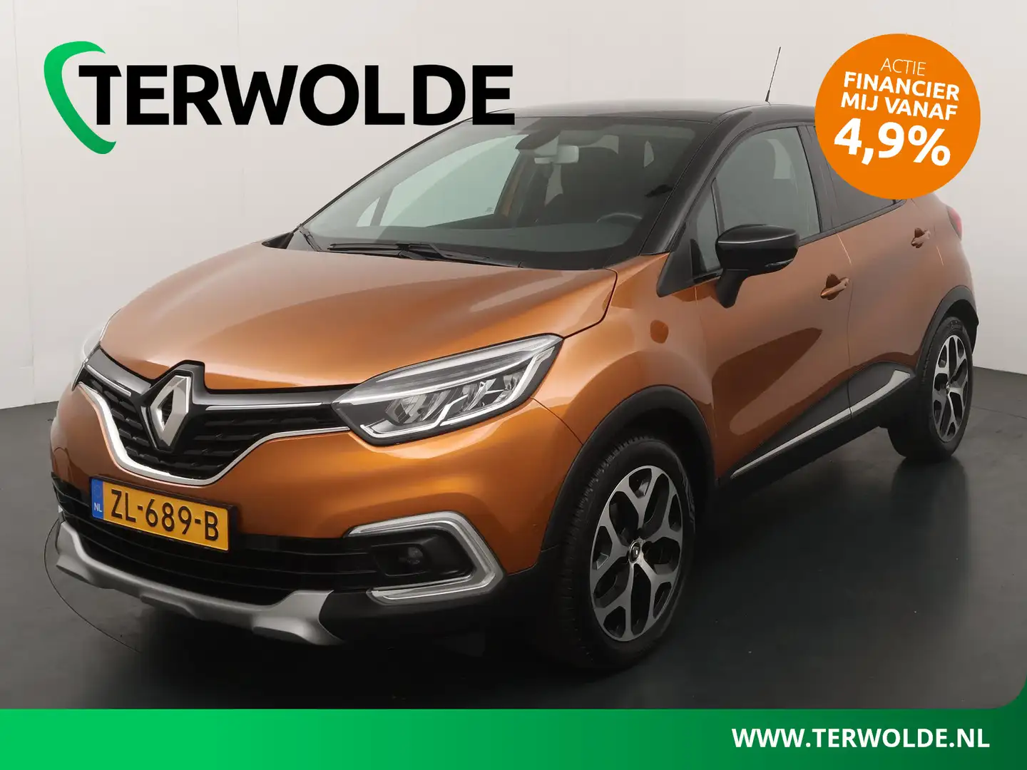 Renault Captur TCe 90 Intens | Trekhaak | Parkeercamera | Navigat Orange - 1