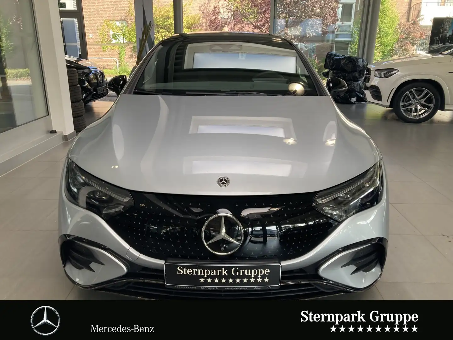 Mercedes-Benz EQE 350 EQE 350 4M AMG PremiumPl,Pano,HUD,Night,360°Kam Argent - 2