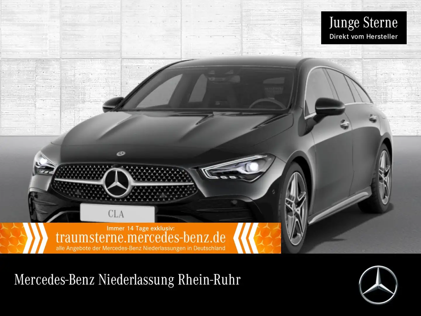 Mercedes-Benz CLA 180 AMG+AHK+LED+FAHRASS+KAMERA+KEYLESS+7G Schwarz - 1