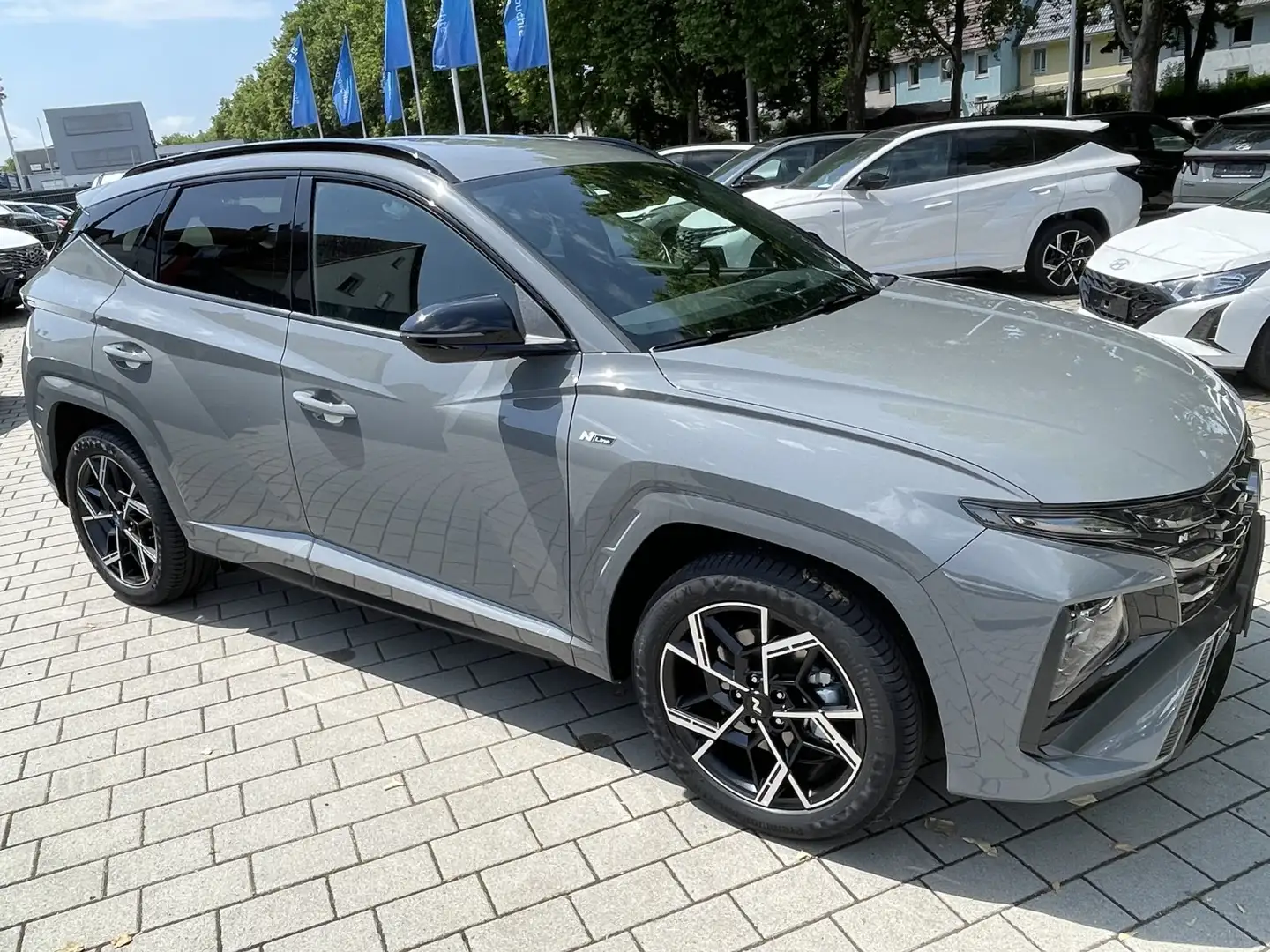 Hyundai TUCSON N-Line 1,6 T-Gdi /LED /NAVI/ R-KAMERA /ACC Grau - 1