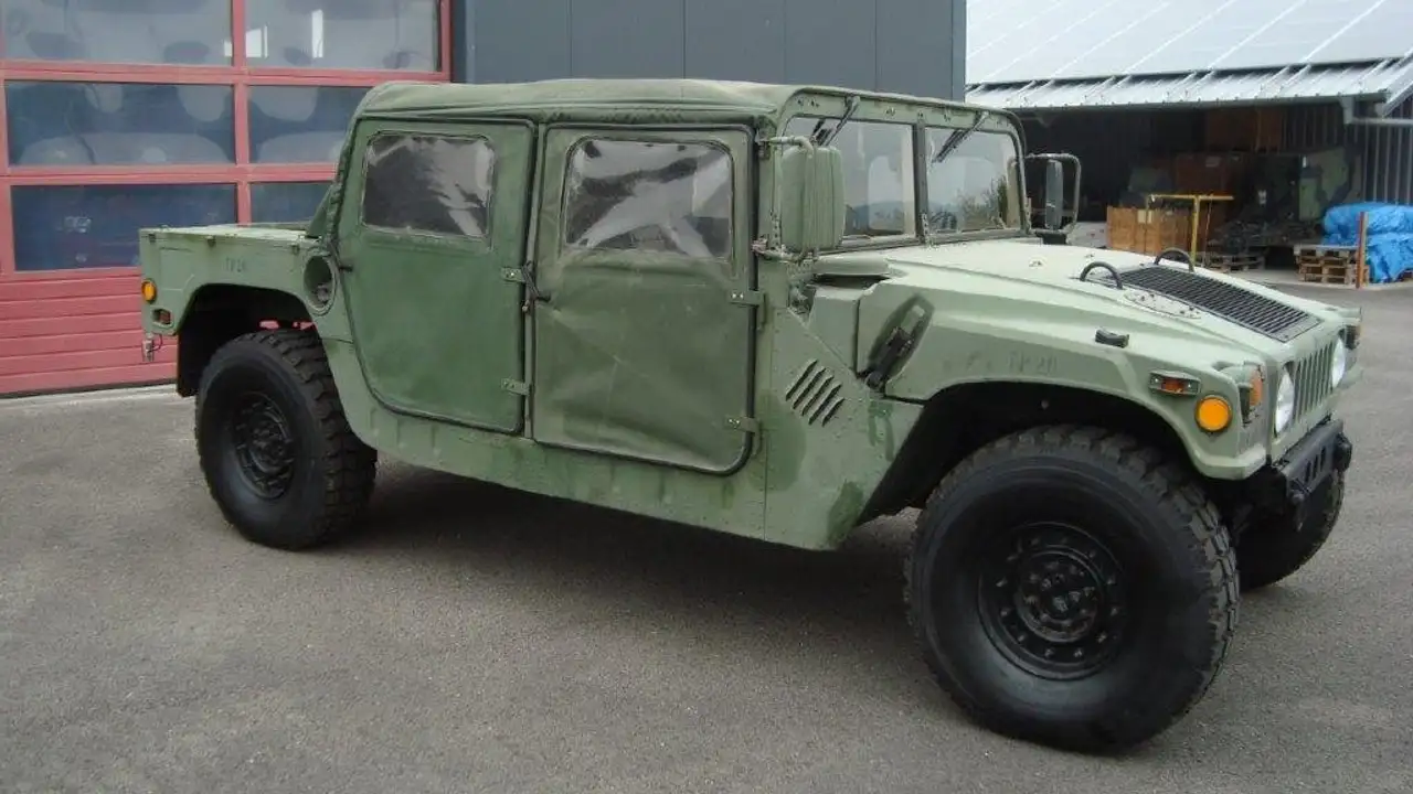 HUMMER H1 M 998 fast neu aufgebaut, viele Neuteile, foto 4