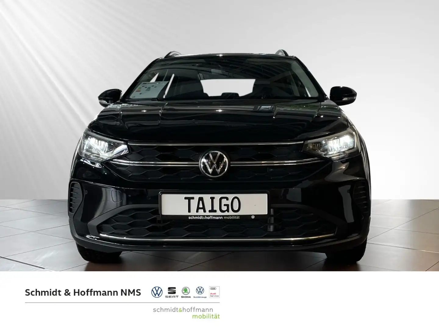 Volkswagen Taigo 1.0 TSI 6-Gang Goal Navi Sitzh. Winterräder Klima Schwarz - 2
