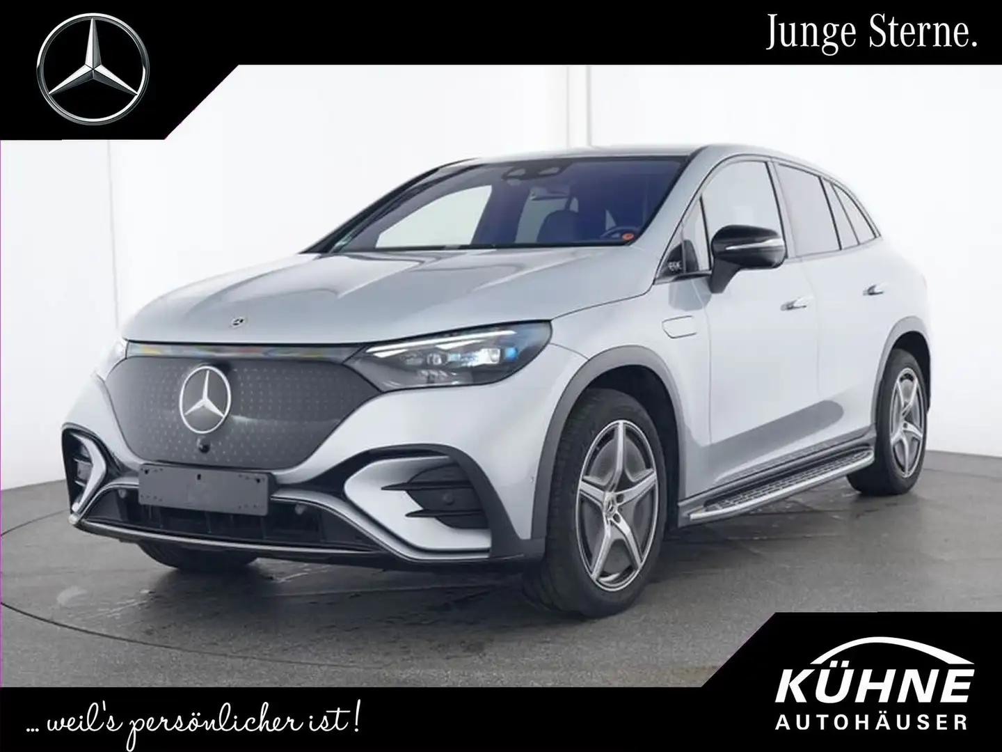Mercedes-Benz EQE SUV EQE 350+ AMG Premium Night HA-LE 360° Digital !! Silber - 1