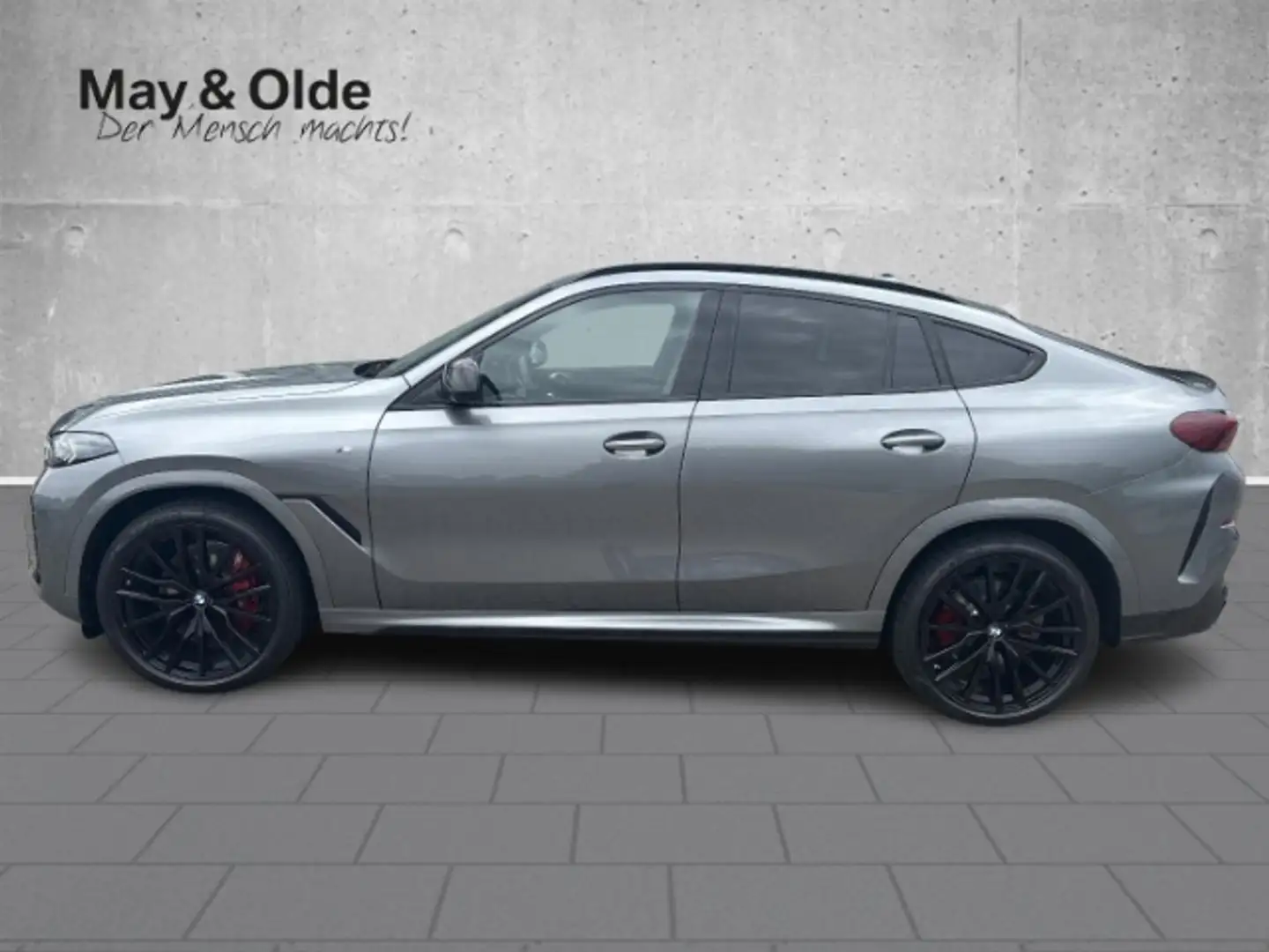 BMW X6 xDrive 40d M Sport HUD Luftfederung StandHZG AHK E Grau - 2